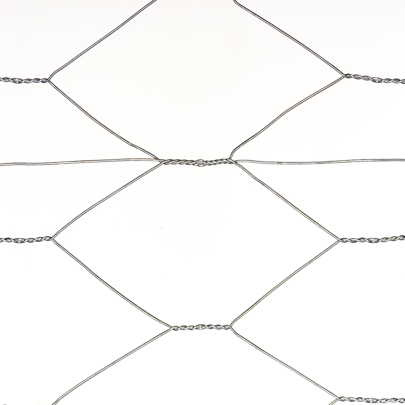 hex netting roll detail shot