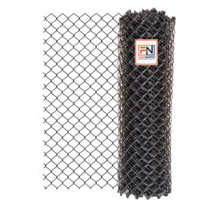 black coated chain link