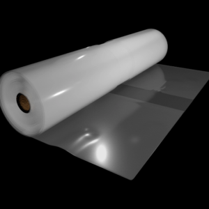 Poly Sheeting- Medium Duty, 6 mil, 12'x100', Clear